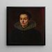 Ritratto di una donna - Seguace di Diego Velázquez — quadro incorniciato alla parete