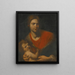 La Vierge à l'Enfant - École de Francesco Furini — quadro incorniciato alla parete