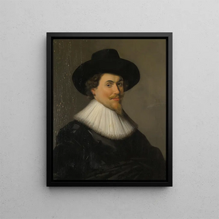 Follower of Frans Hals - Portrait of A Man In Black.webp