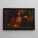 San Girolamo - Scuola di Gerrit van Honthorst — quadro incorniciato alla parete