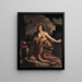 Madeleine penitente - Scuola di Guercino — quadro incorniciato alla parete