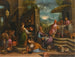 Il Cenone di Emmaus - Scuola di Jacopo da Ponte — vista dell’opera