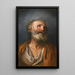Un santo in estasi - Ecole di Jean-François de Troy — quadro incorniciato alla parete