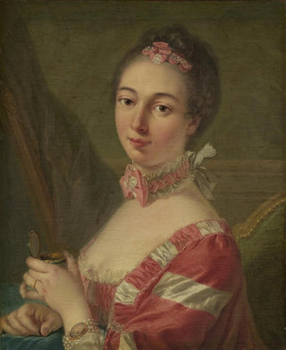 Follower of Louis Michel Van Loo - Portrait of a Lady.webp
