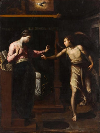 Follower of Luca Cambiaso - The Annunciation.webp
