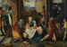 L'Adorazione dei Magi - Scuola di Lucas van Leyden — vista dell’opera