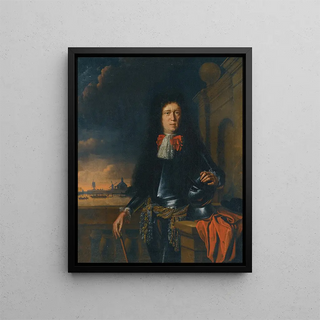 Follower of Ludolf Backhuysen - A Portrait of Jan Van Broeckhuizen.webp