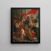 La Vierge à l'Enfant avec des saints (Conflit de cas) - École de Peter Paul Rubens — quadro incorniciato alla parete