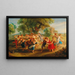 I contadini danzanti - Scuola di Peter Paul Rubens — quadro incorniciato alla parete
