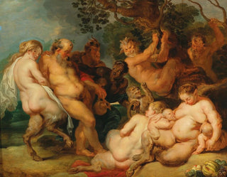 Le Silène ubriaco - Scuola di Peter Paul Rubens — vista dell’opera