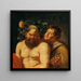 Riproduzione del dipinto Il Sileno ubriaco con un satiro - Seguace di Pierre Paul Rubens