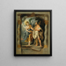 Il profeta Elia nutrito dall'angelo - Scuola di Peter Paul Rubens — quadro incorniciato alla parete