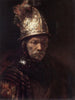 L'uomo con il casco d'oro - Scuola di Rembrandt van Rijn — vista dell’opera