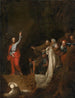 La Resurrezione di Lazzaro - Scuola di Salvator Rosa — vista dell’opera