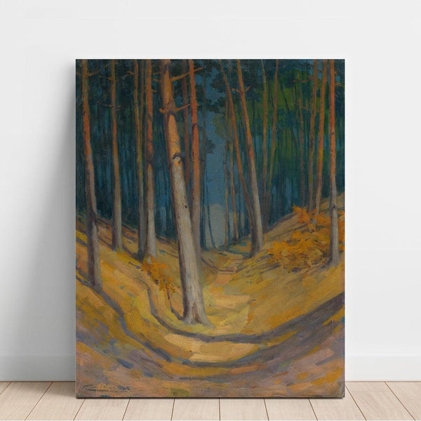 Riproduzione del dipinto Foresta - Ľudovít Čordák