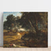 Riproduzione del dipinto Foresta di Fontainebleau di Jean-Baptiste-Camille Corot
