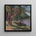 Foresta sul Neman I - Władysław Majewski — quadro incorniciato alla parete