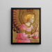 Angelo Annunciatore - Fra Angelico — quadro incorniciato alla parete