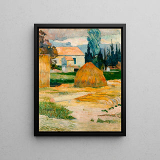 Paesaggi vicino ad Arles di Paul Gauguin | Stampa d'arte Quadro Decorazione murale poster copia