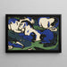 Cavalli a Riposo - Franz Marc — quadro incorniciato alla parete