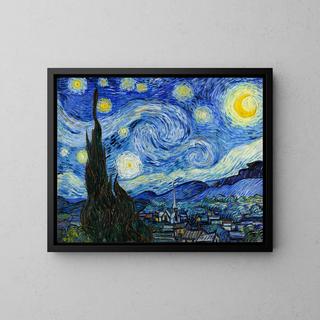 La Notte Stellata - Vincent Van Gogh | Stampa d'arte Quadro Decorazione murale poster copia