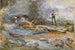Ragazzo con un secchio sul bordo di un fiume - Frances Fanny Wilmot Currey — vista dell’opera