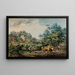 Scène di fattoria americana n° 1 - Frances Flora Bond Palmer — quadro incorniciato alla parete