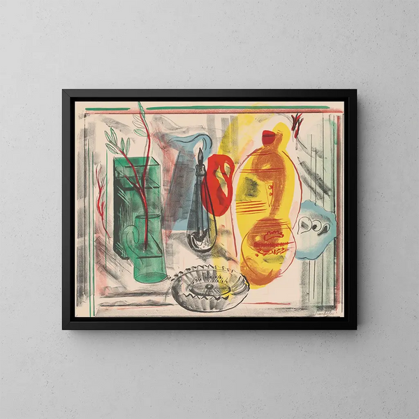 Arrangement de cruches - Frances Hodgkins — quadro incorniciato alla parete