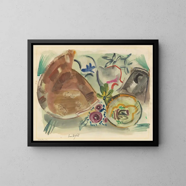 Poterie brisée - Frances Hodgkins — quadro incorniciato alla parete