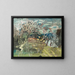 Ciliegio al Croft, Bradford-on-Tone, Taunton - Frances Hodgkins — quadro incorniciato alla parete