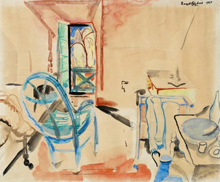 Frances Hodgkins - Interior Scene.webp