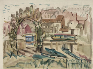 Frances Hodgkins - On the River Severn.webp