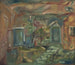 Interno cortile di Purbeck all'inizio del pomeriggio - Frances Hodgkins — vista dell’opera