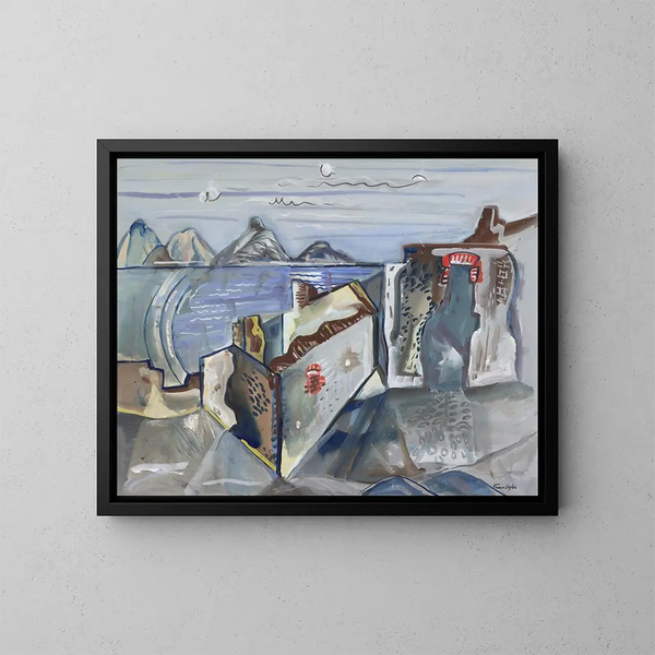 Rovine - Frances Hodgkins — quadro incorniciato alla parete