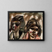 Due teste - Frances Hodgkins — quadro incorniciato alla parete