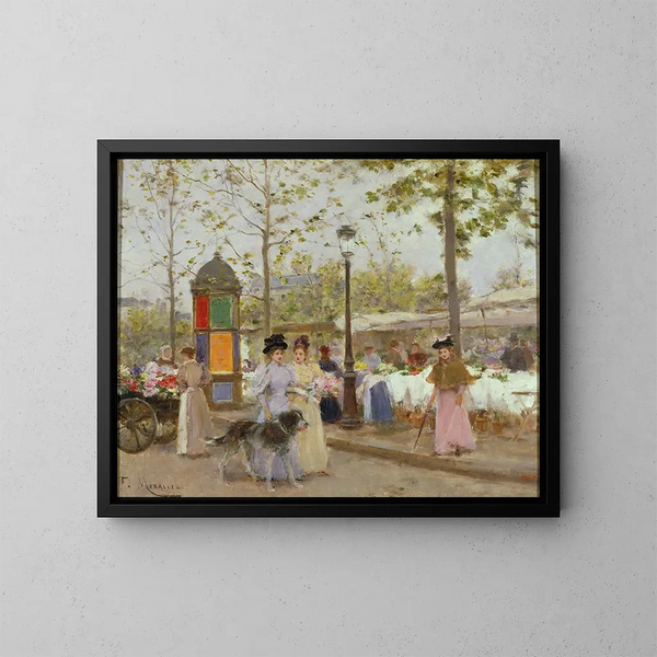 Le Printemps - Francesc Miralles i Galaup — quadro incorniciato alla parete
