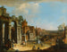 Caprice architettonico con città fantastica - Francesco Battaglioli — vista dell’opera