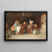 I ladri - Francesco Bergamini — quadro incorniciato alla parete