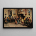 L'insegnante - Francesco Bergamini — quadro incorniciato alla parete