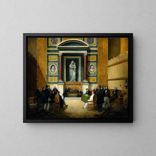 Francesco Diofebi - The Opening Of Raphaels Grave In Pantheon 1833.webp