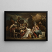 Adorazione dei Magi - Francesco Fontebasso — quadro incorniciato alla parete