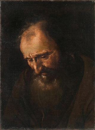 Francesco Fracanzano - Head Of A Bearded Man.webp
