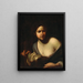 Judith con la testa di Oloferne - Francesco Furini — quadro incorniciato alla parete
