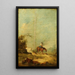 Cavalier dans un paysage - Francesco Guardi — quadro incorniciato alla parete