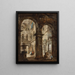 Un caprice architettonico - Francesco Guardi — quadro incorniciato alla parete