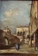 Fantasia architettonica con un cortile - Francesco Guardi — vista dell’opera