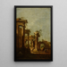 Caprice - Francesco Guardi — quadro incorniciato alla parete