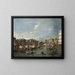 Grande Canale con il ponte di Rialto, Venezia - Francesco Guardi — quadro incorniciato alla parete