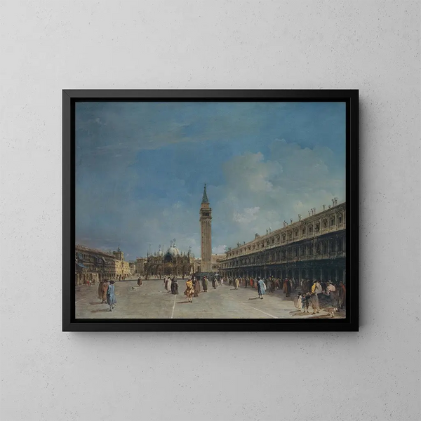 Place Saint-Marc - Francesco Guardi — quadro incorniciato alla parete