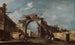 Arcade in rovina - Francesco Guardi — vista dell’opera
